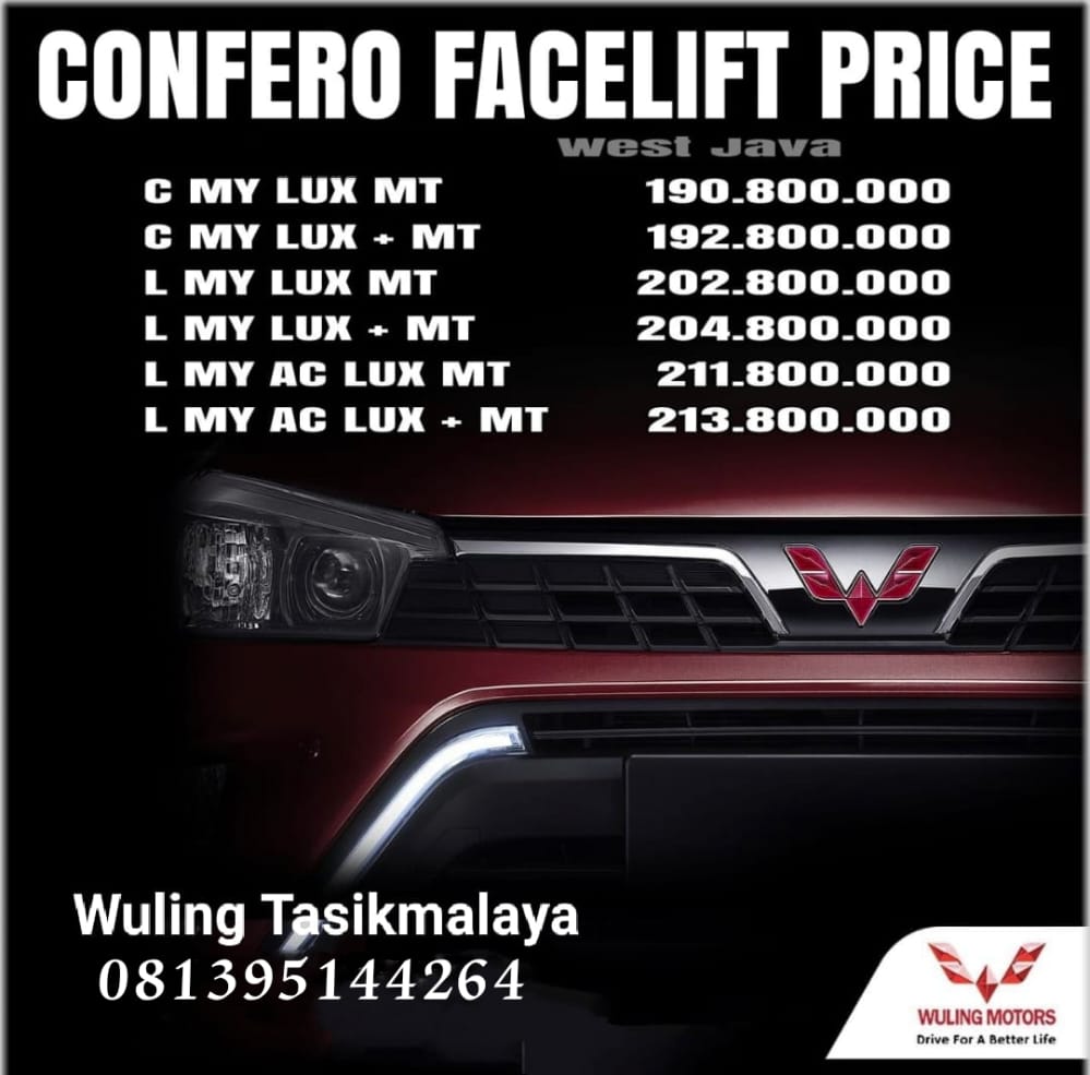 Promo Wuling Confero Facelift