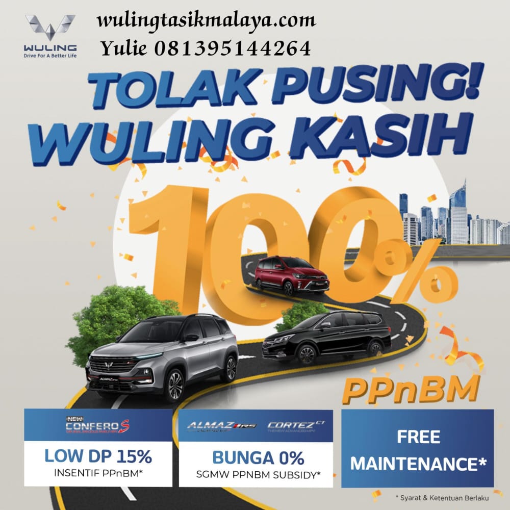 Promo Wuling Tasikmalaya Low Dp 15%