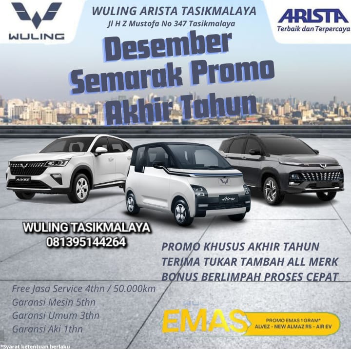 Promo WULING Akhir Tahun