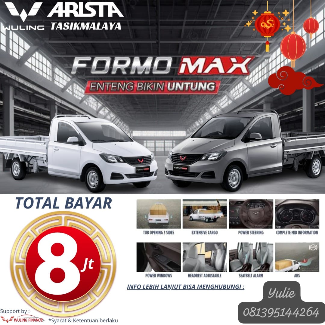 Promo WULING Formo Max