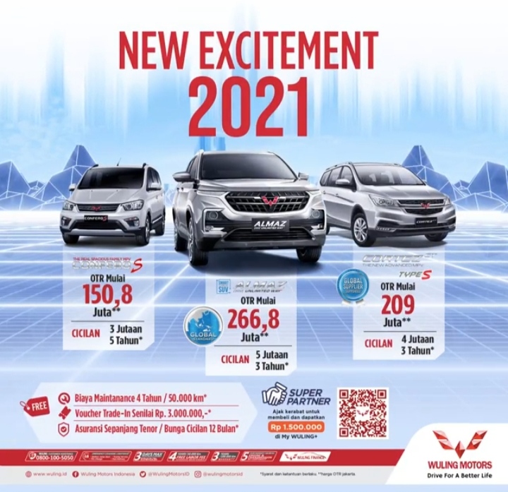 Promo wuling ( Almaz, Convero, Cortez ) 2021