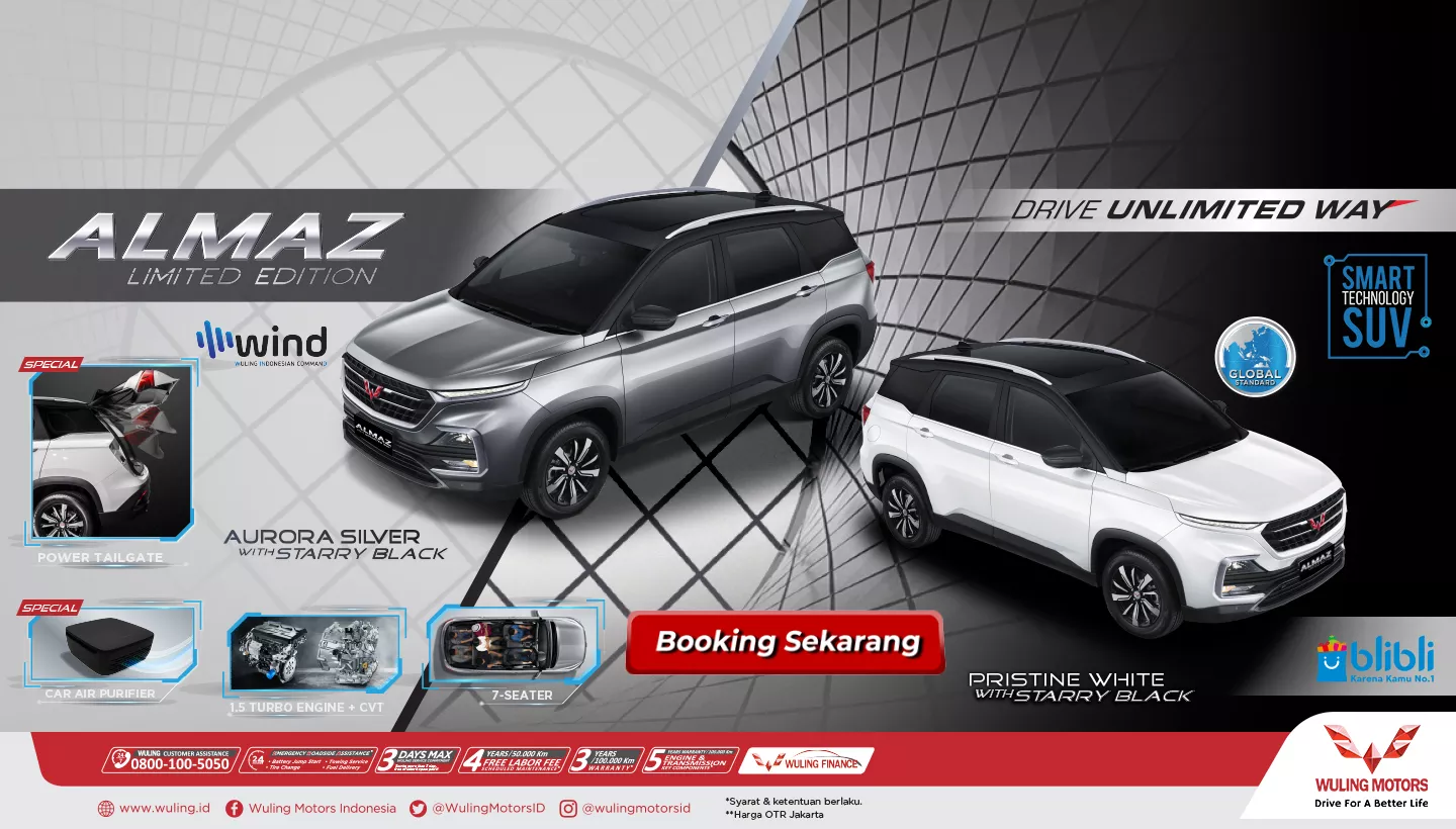 Promo Akhir Tahun Wuling Almaz